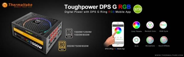 Thermaltake launches the new DPS G Riing RGB mobile app for the Toughpower DPS G RGB digital power supply units | TweakTown.com