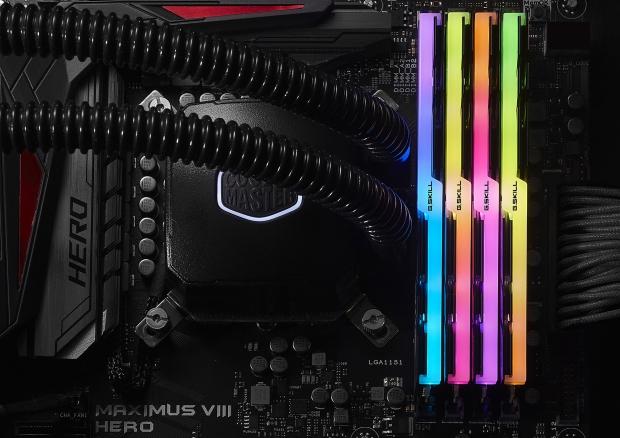 Open enlarged image G.SKILL announces revolutionary RGB lighting DDR4 with Trident Z RGB Series 3