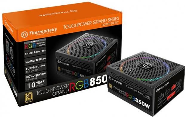 Thermaltake announces ToughPower Grand RGB Gold PSU series 8