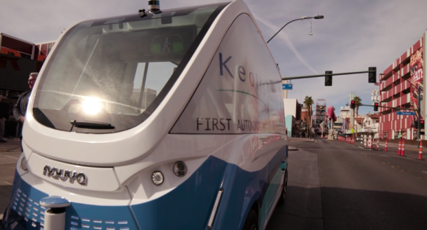 Open enlarged image NAVYA and Keolis partner with city of Las Vegas to launch first driverless public transit vehicle to operate in U.S. | TweakTown.com