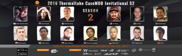 2016 Thermaltake CaseMOD Invitational Season 2 voting event starts 61
