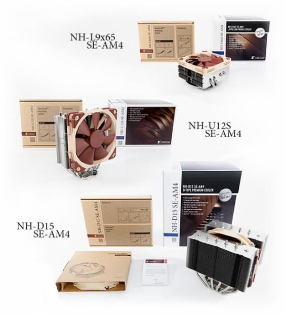 Noctua presents three special-edition AM4 CPU coolers for AMD Ryzen 24