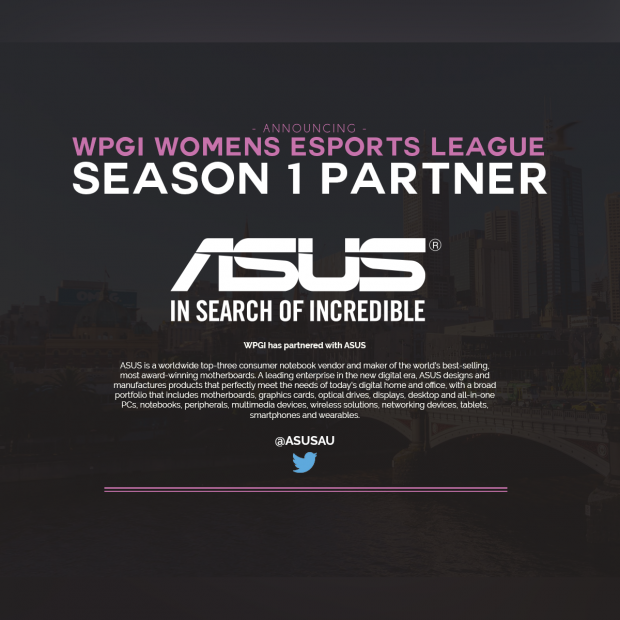 Open enlarged image ASUS Partners with WPGI womens Esports league | TweakTown.com