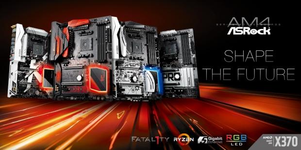 Open enlarged image ASRock launches a new era of performance with AMD Ryzen motherboards 1