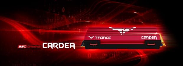 Open enlarged image Team Group introduces its fastest SSD for gamers with T-FORCE CARDEA M.2 SSD 1