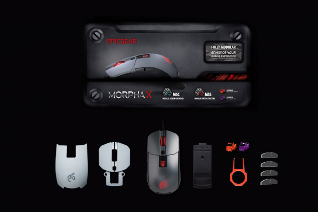 Open enlarged image EpicGear launches MORPHA X RGB fully modular gaming mouse 06