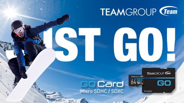 Open enlarged image Capturing infinite wonderful memories with Team Group's memory card for action cameras: GO Card 23