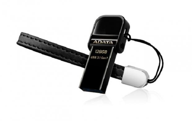 Open enlarged image ADATA adds the i-Memory AI920 jet black flash drive 23232