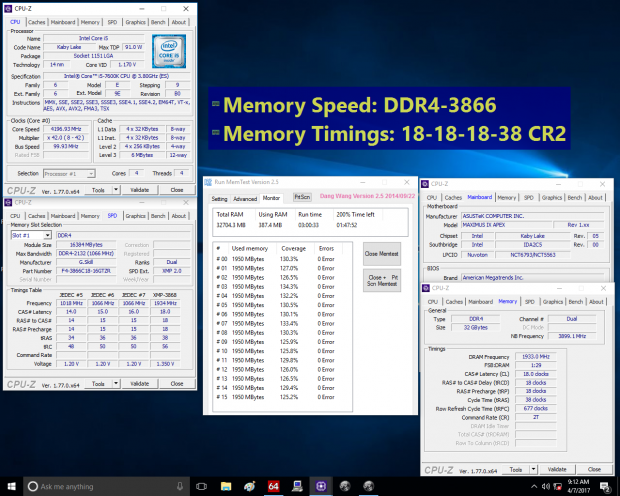 Open enlarged image G.SKILL announces Trident Z RGB DDR4-3333MHz 128GB (16GBx8) kits 78