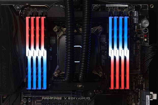 Open enlarged image G.SKILL announces Trident Z RGB DDR4-3333MHz 128GB (16GBx8) kits 9903