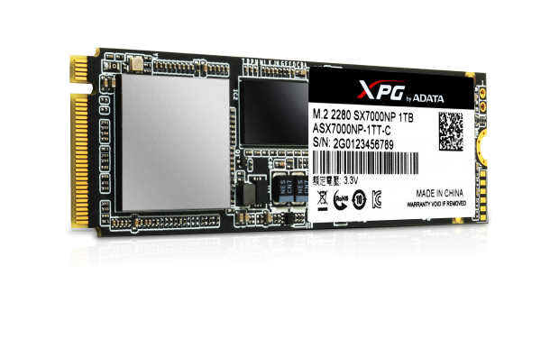 Open enlarged image ADATA launches the XPG SX7000 PCI Express 3.0 x4 M.2 2280 SSD 95