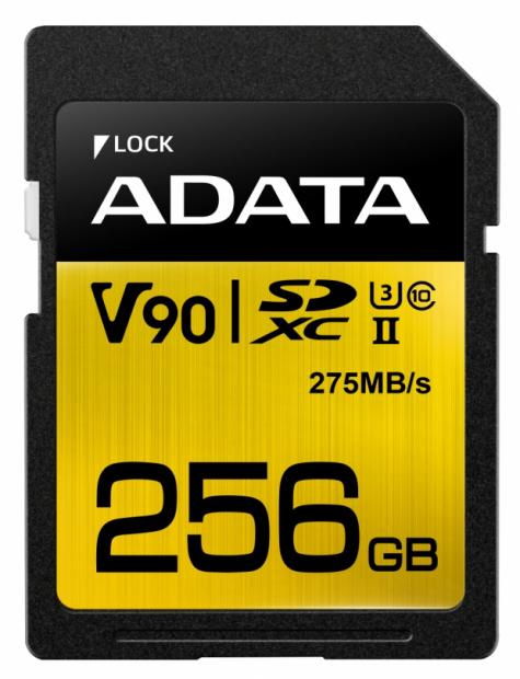 Open enlarged image ADATA unveils Premier ONESeries UHS-II U3 microSD/SD and UHS-I microSD cards 256