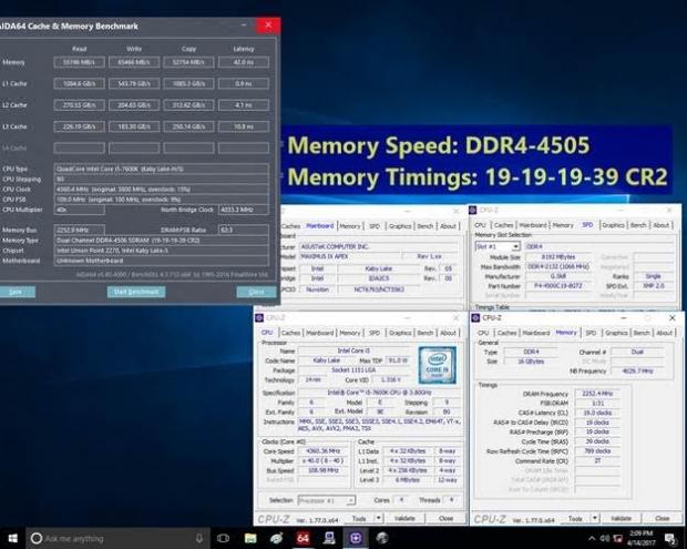 G.SKILL announces DDR4-4333MHz 16GB (8GBx2) memory kit and achieves DDR4-4500MHz speed 3
