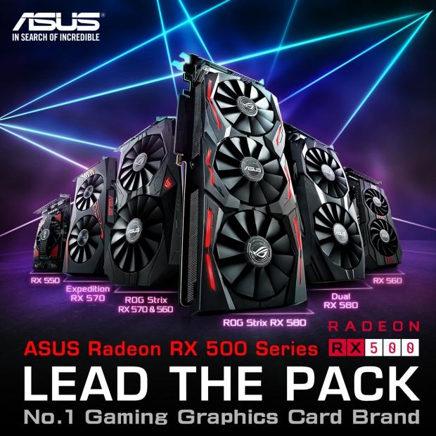 Open enlarged image ASUS announces Radeon RX 500 Series gaming graphics cards 6