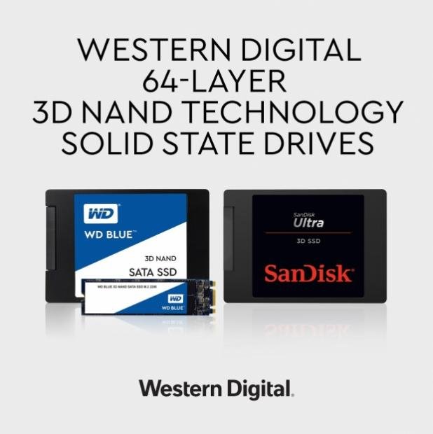 Open enlarged image Western Digital to deliver world's first client solid state drives with 64-layer 3D NAND technology | TweakTown.com