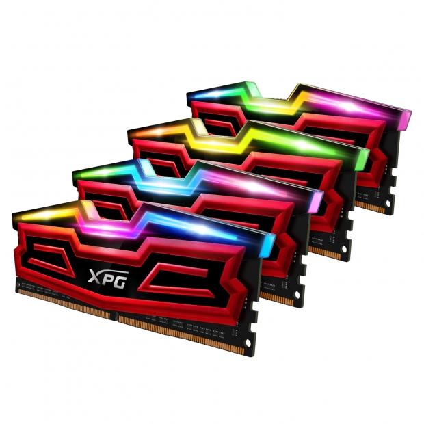 Open enlarged image ADATA Debuts XPG SPECTRIX D40 RGB DDR4 RAM 3