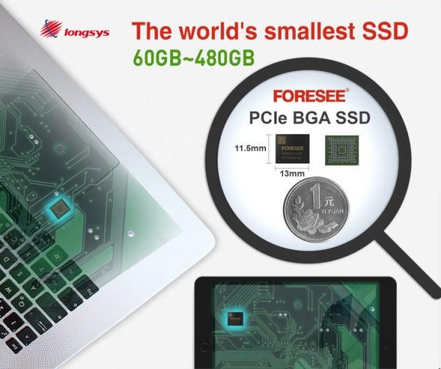 Longsys' world-first 11.5x13mm NVMe BGA SSD drives new mobile user experience | TweakTown.com