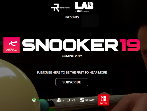 Open enlarged image Ripstone, Lab42 & World Snooker Announce 'Snooker 19' | TweakTown.com