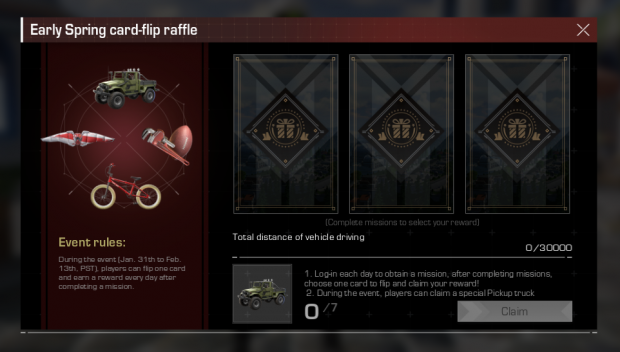Ring of Elysium Launches Early Spring Card-Flip Raffle Event 02