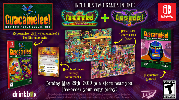 Physical Edition: Guacamelee! One-Two Punch Collection is available for pre-order today! 01