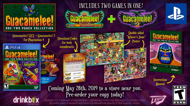 Physical Edition: Guacamelee! One-Two Punch Collection is available for pre-order today! 02
