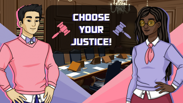 The world's first judicial friendship simulator takes to Kickstarter in Supreme Courtship! 02