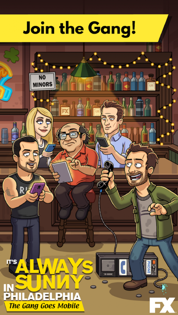 It's Always Sunny: The Gang Goes Mobile Launches Worldwide Today | TweakTown.com