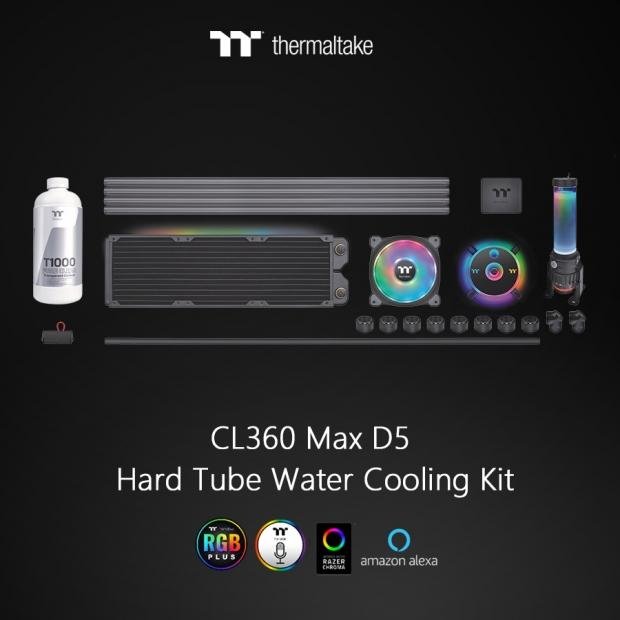 Thermaltake Pacific CL360 Max D5 Hard Tube Water Cooling Kit - Premium Cooling Solutions Now Available 01