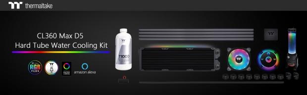 Thermaltake Pacific CL360 Max D5 Hard Tube Water Cooling Kit - Premium Cooling Solutions Now Available 02