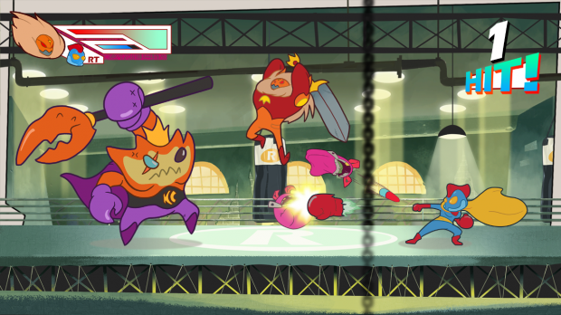 Sumo Digital's 2D Beat 'em up  Pass The Punch Hits Console and PC in 2019 02