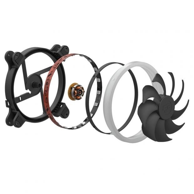 SilentiumPC ring-RGB fan series Corona HP RGB receives 140 mm addition 02