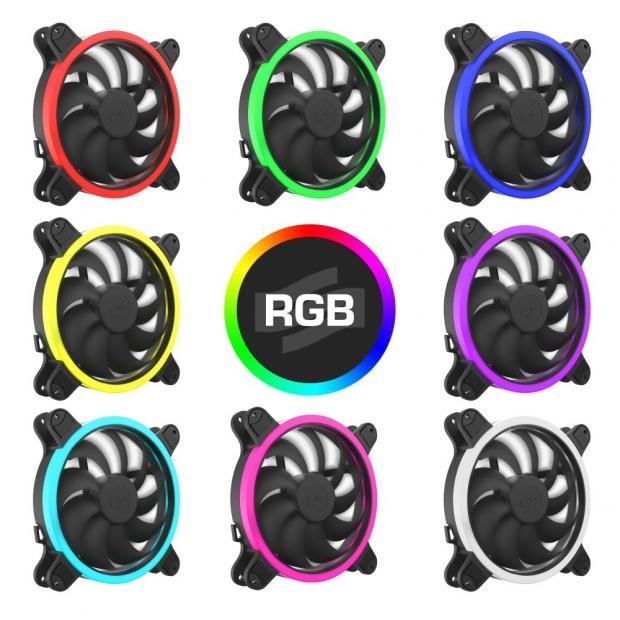 SilentiumPC ring-RGB fan series Corona HP RGB receives 140 mm addition 03