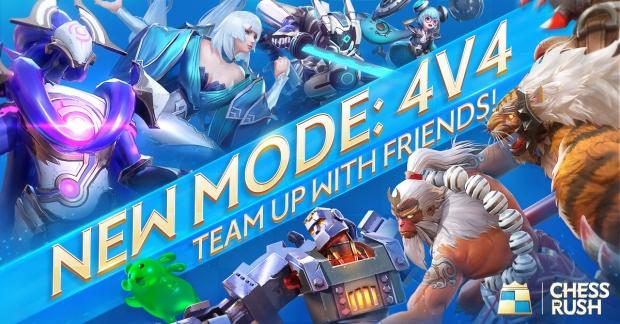Open enlarged image Chess Rush Launches 4v4 Mode 01