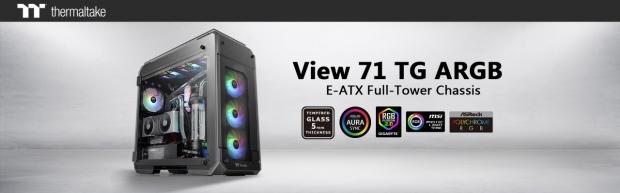 Thermaltake View 71 Tempered Glass ARGB Edition Full-Tower Chassis Now Available 06