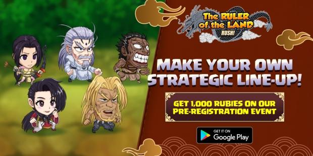 Open enlarged image Pre-Registration for The Ruler of the Land RUSH: Idle RPG is still open! 02