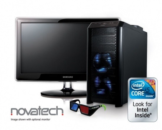 Open enlarged image Novatech gets three dimensional with Intel Core i5 57