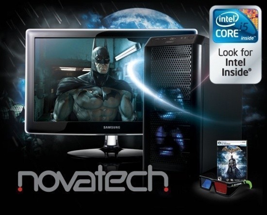 Open enlarged image Novatech gets three dimensional with Intel Core i5 58