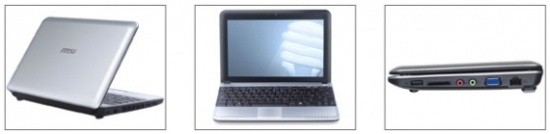 MSI US Announces New Netbook - Wind U110 ECO 01