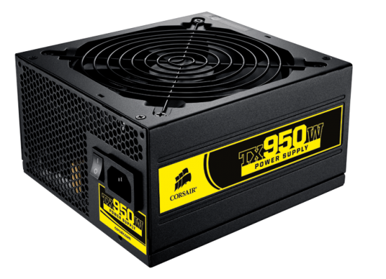 Corsair launches 950 Watt power supply for gamers and PC enthusiasts | TweakTown.com