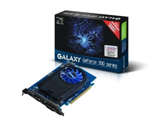 Open enlarged image Galaxy Microsystems releases new graphics accelerators GALAXY GeForce GT 220 series and GALAXY GeForce 210 series 04