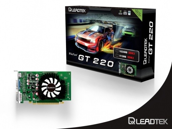 Leadtek introduces WinFast GT 220 graphics card 16