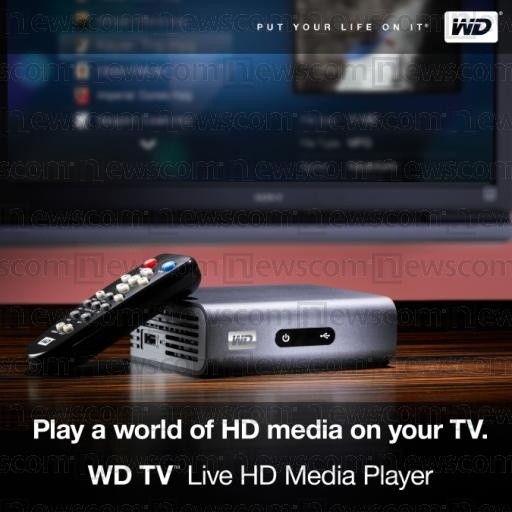 WD(R) Unveils WD TV(TM) Live HD Media Player With Network Capability and Enhanced User Experience | TweakTown.com