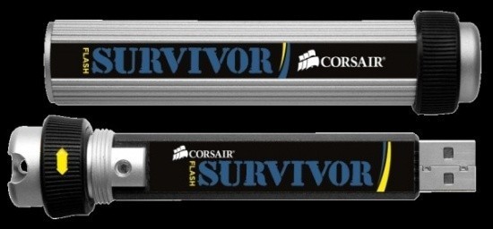 Corsair Gets Tough on Storage with New 64GB Flash Survivor USB Drive | TweakTown.com
