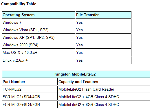 Kingston Digital Releases MobileLite Generation Two 50