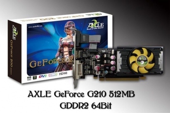 AXLE releases GeForce GT 220 and GeForce 210 02