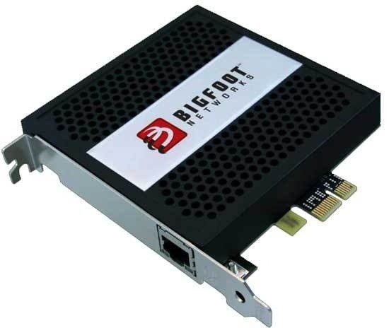Bigfoot Networks Unleashes Killer 2100, World's Fastest Gaming NIC 20 Bigfoot Networks Unleashes Killer 2100, World's Fastest Gaming NIC 20