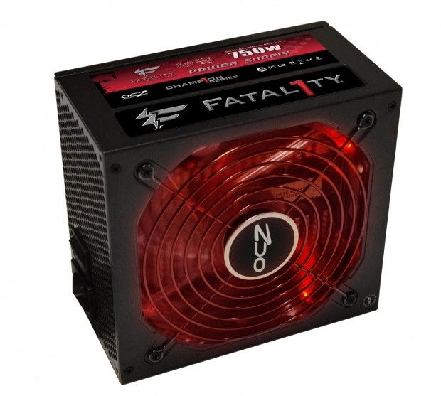 Open enlarged image OCZ Technology Introduces the Fatal1ty 750W Modular Power Supply 01