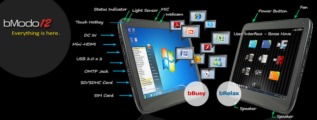 Open enlarged image bModo - The next generation touch pad Tablet PC has arrived! | TweakTown.com
