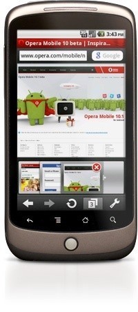 Opera Mobile 10.1 beta for Android available | TweakTown.com Opera Mobile 10.1 beta for Android available | TweakTown.com