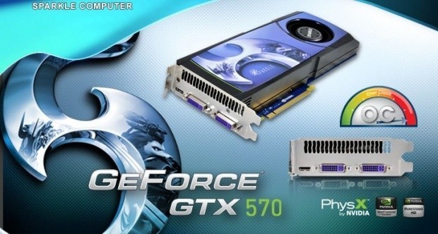 Open enlarged image Sparkle Announces GeForce GTX 570 V-Go Graphics Card 1
